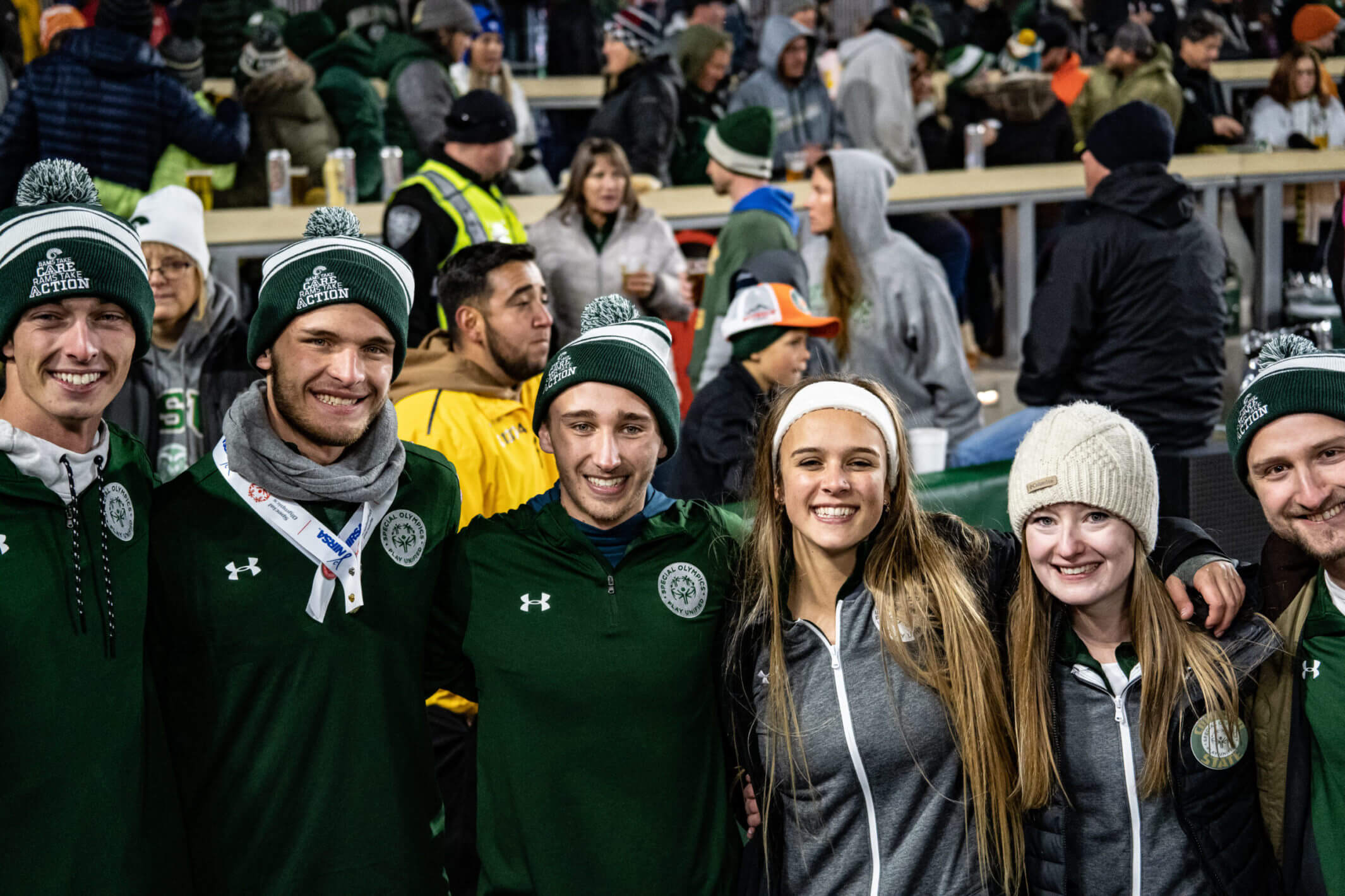 Group of students from the Colorado State University College Club.