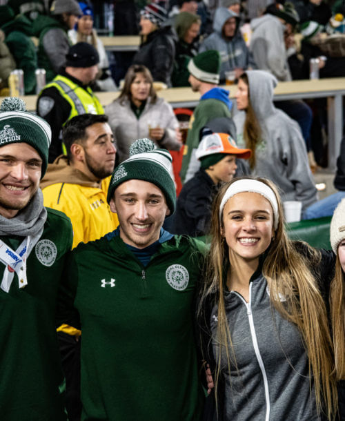 Group of students from the Colorado State University College Club.