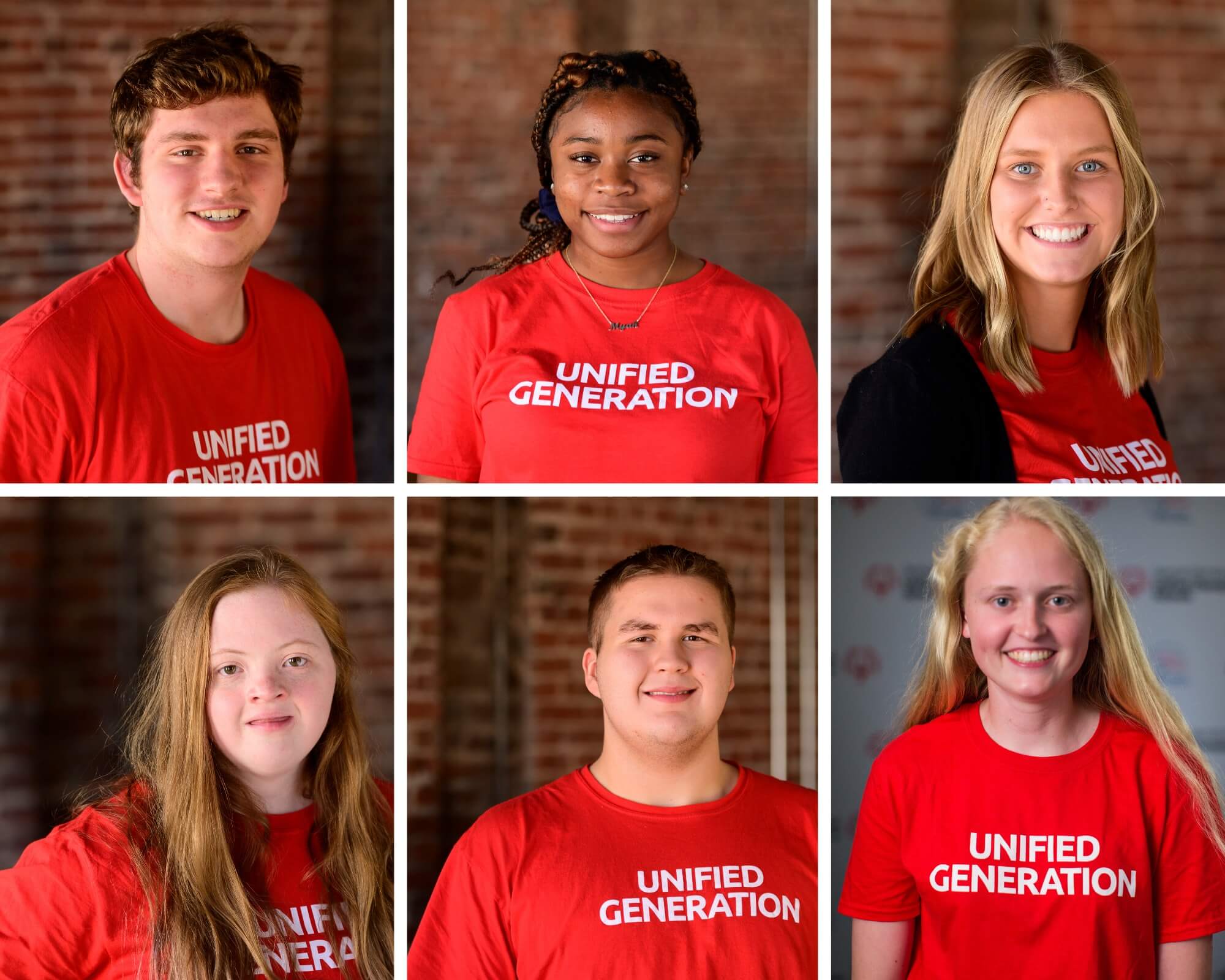 Collage of U.S. Youth Ambassadors who are seniors.