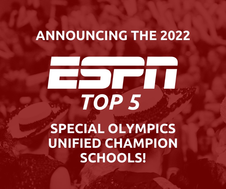 Announcing the 2022 ESPN Top 5 Special Olympics Unified Champion Schools