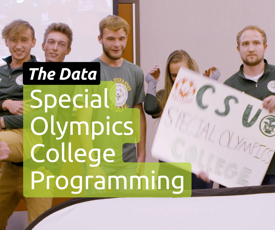The Data: Special Olympics College Programming